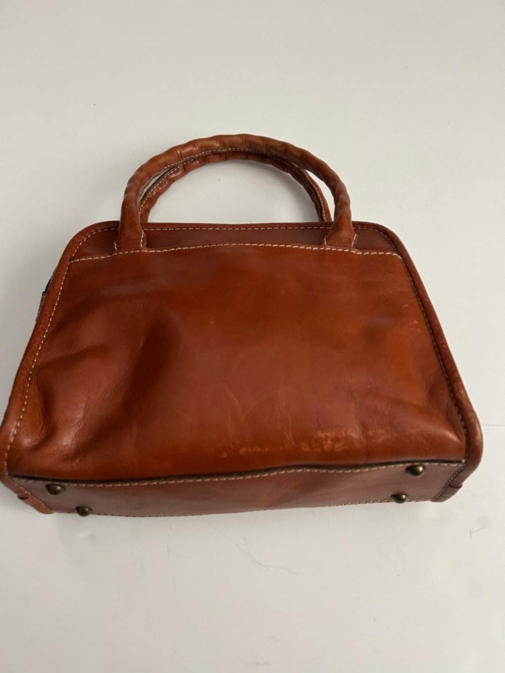 Patricia Nash Tooled Leather Satchel Purse - Picture 10 of 15